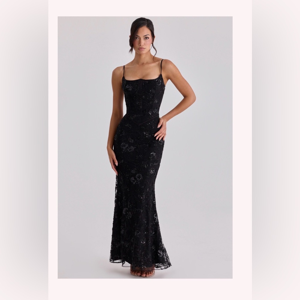 House of CB Black Maxi Dress